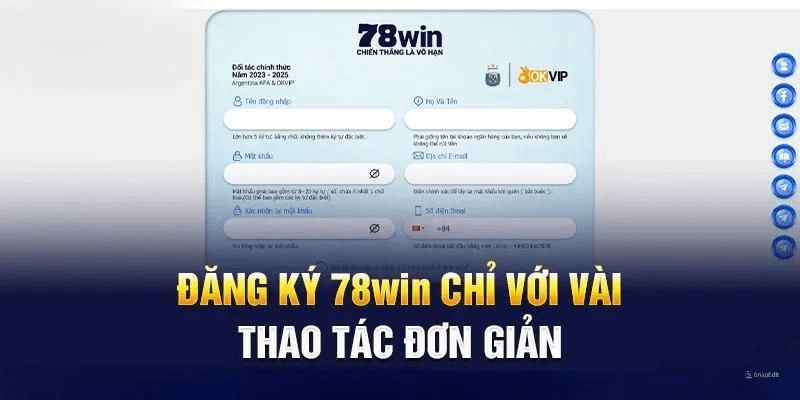 Đăng Ký 78WIN Nhanh Chóng Cho Người Chơi Mới 1 Đăng Ký 78WIN Nhanh Chóng Cho Người Chơi Mới